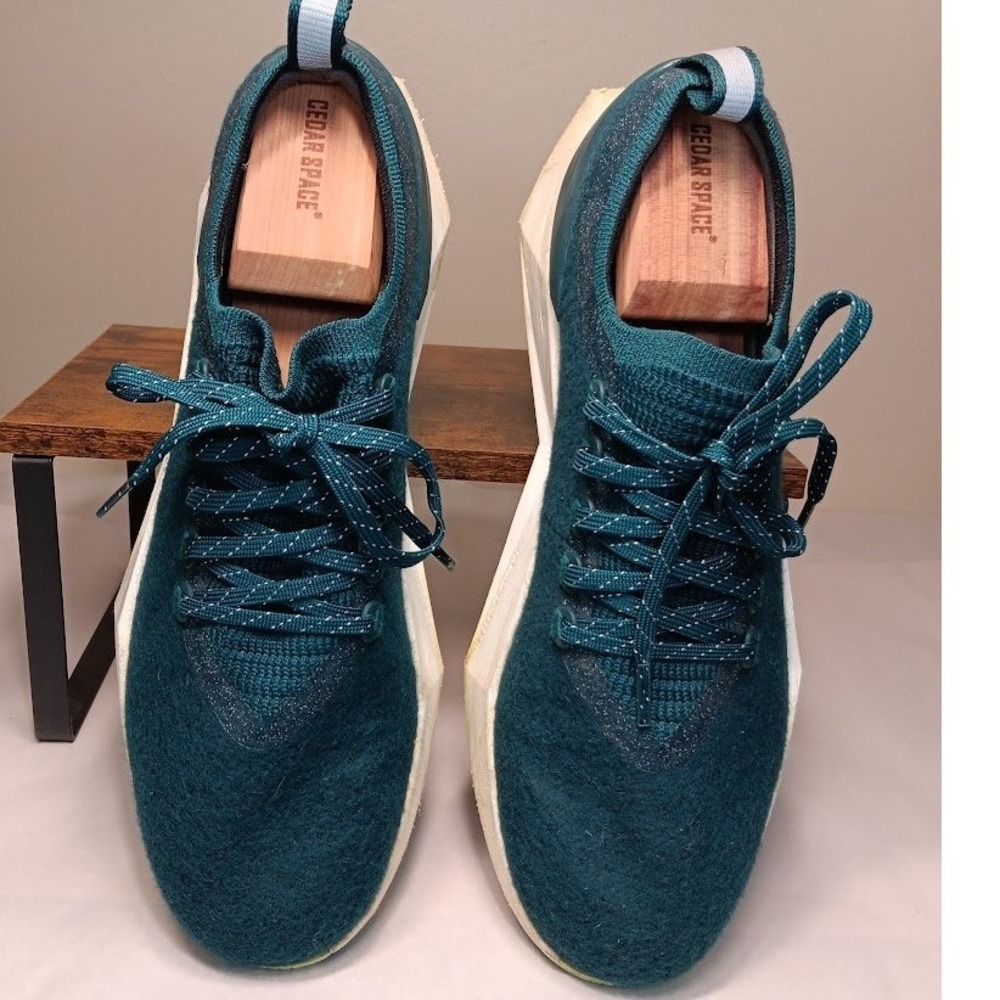 Allbirds Tree Flyer Mens Size 9‎ Teal Good Sustainable Running Shoes